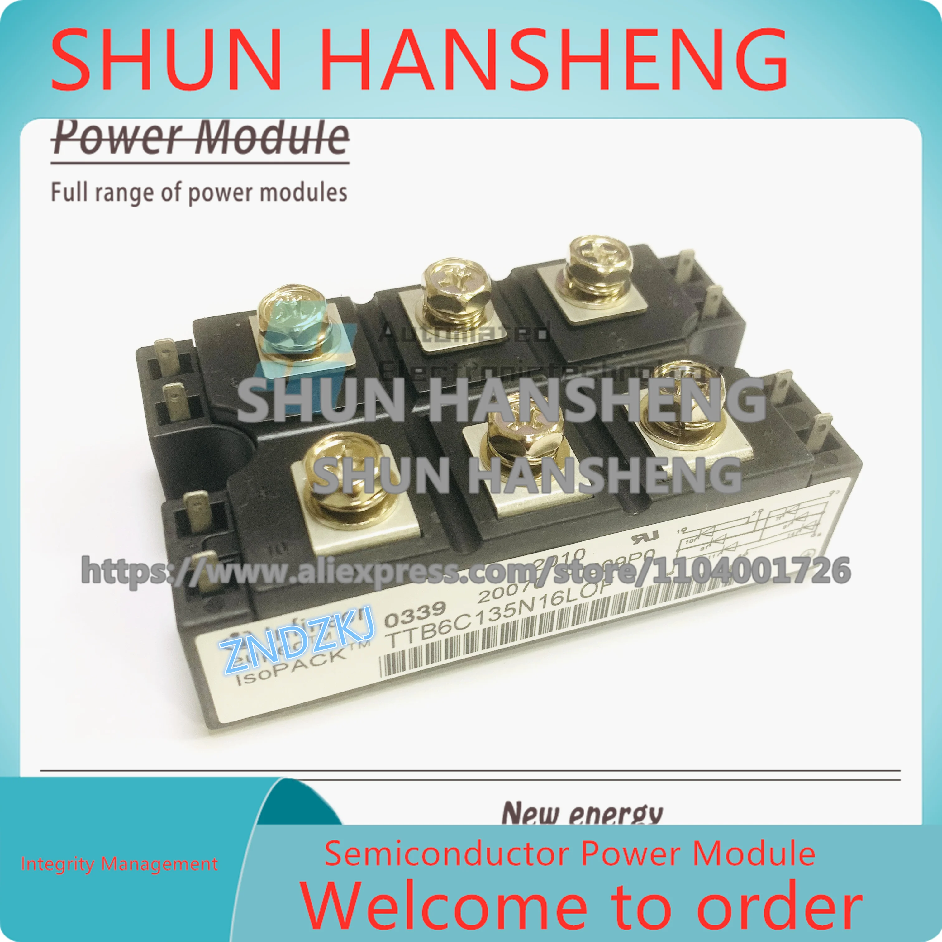 TTW3C85N16LOF TTW3C115N16LOF TTW3C145N16LOF TTB6C135N16KOF New Thyristor rectifier module can be purchased