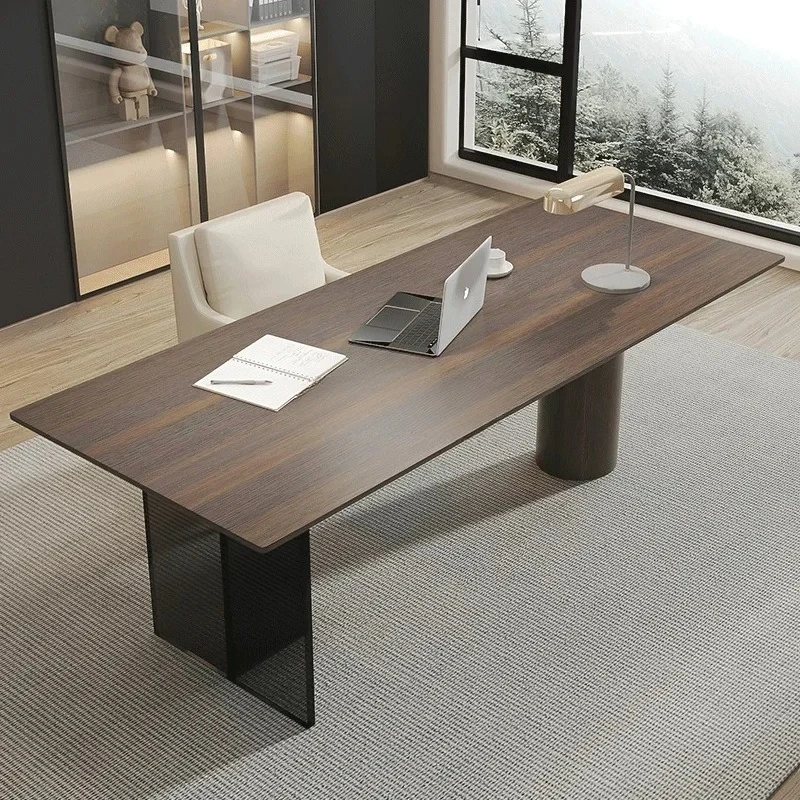 

Элегантный минималистичный стол в стиле люкс для дома и гостиной, большой длинный стол