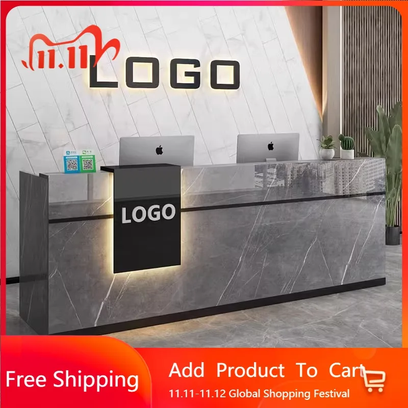 

Clinic Reception Desks Counter Display Premium Luxury Reception Desks Beauty Mostrador Medicine Bureau Chambre Trendy Furniture