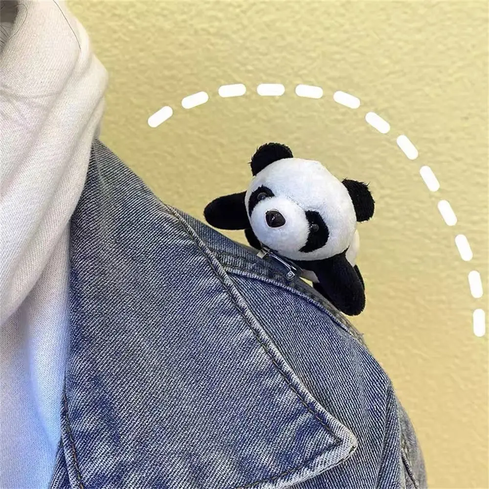 Jewelry Kids Girls Cloth Accessories Bear Cute Plush Toy Lapel Pin Animal Badge Pins Panda Brooch