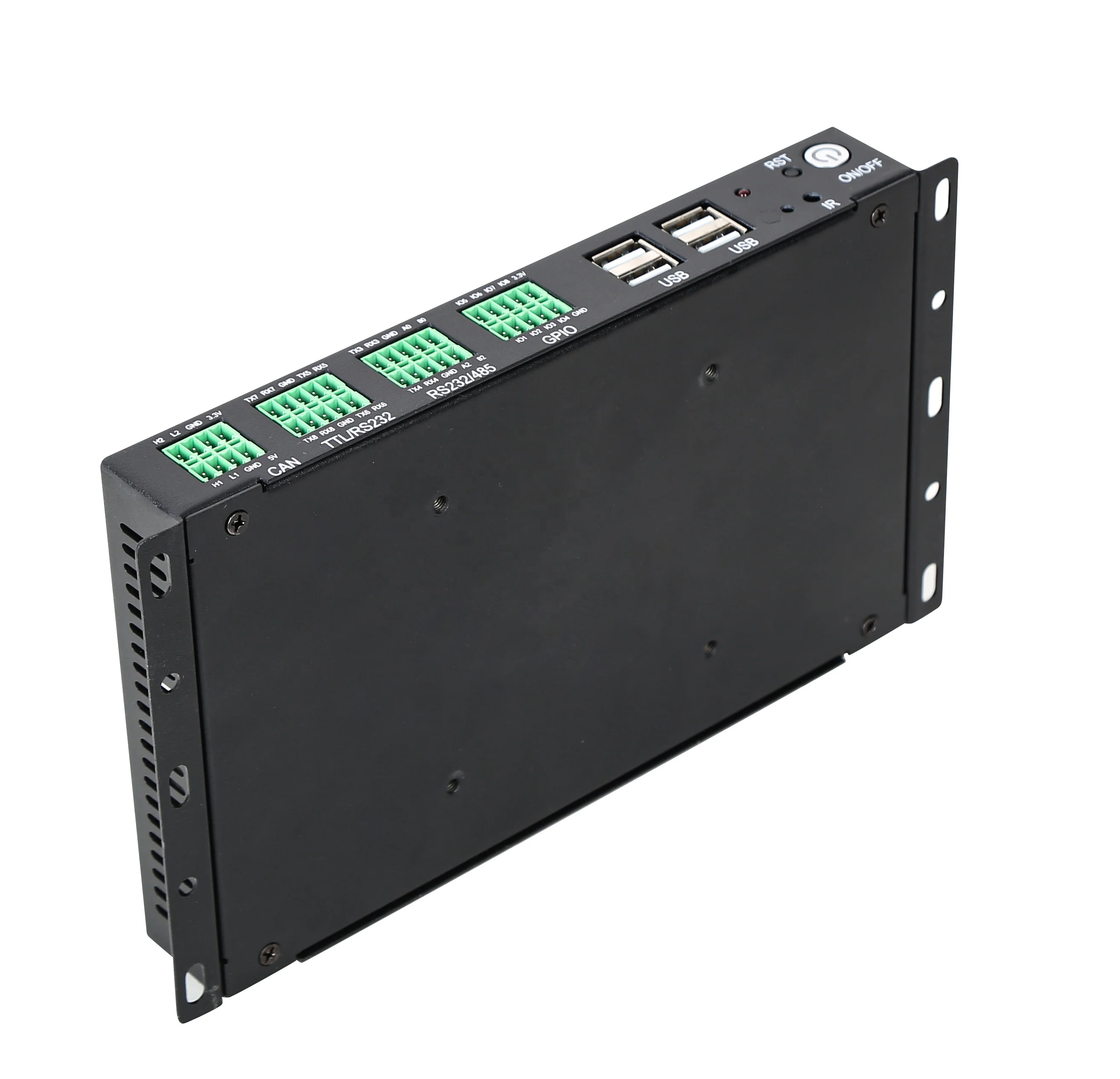 

CAN BUS GPIO TTL/RS232/RS485 Rich Ports and Muti-function Android Slim Mini Pc
