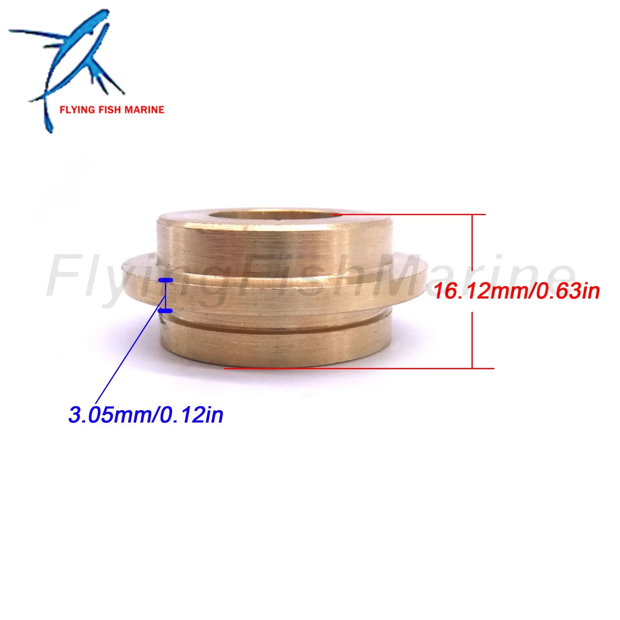 Outboard Engine 6L2-45987-00 6L2-45987-01 Propeller Prop Spacer / Thrust Washer for Yamaha Boat Motor 25HP 30HP C30,  Mari