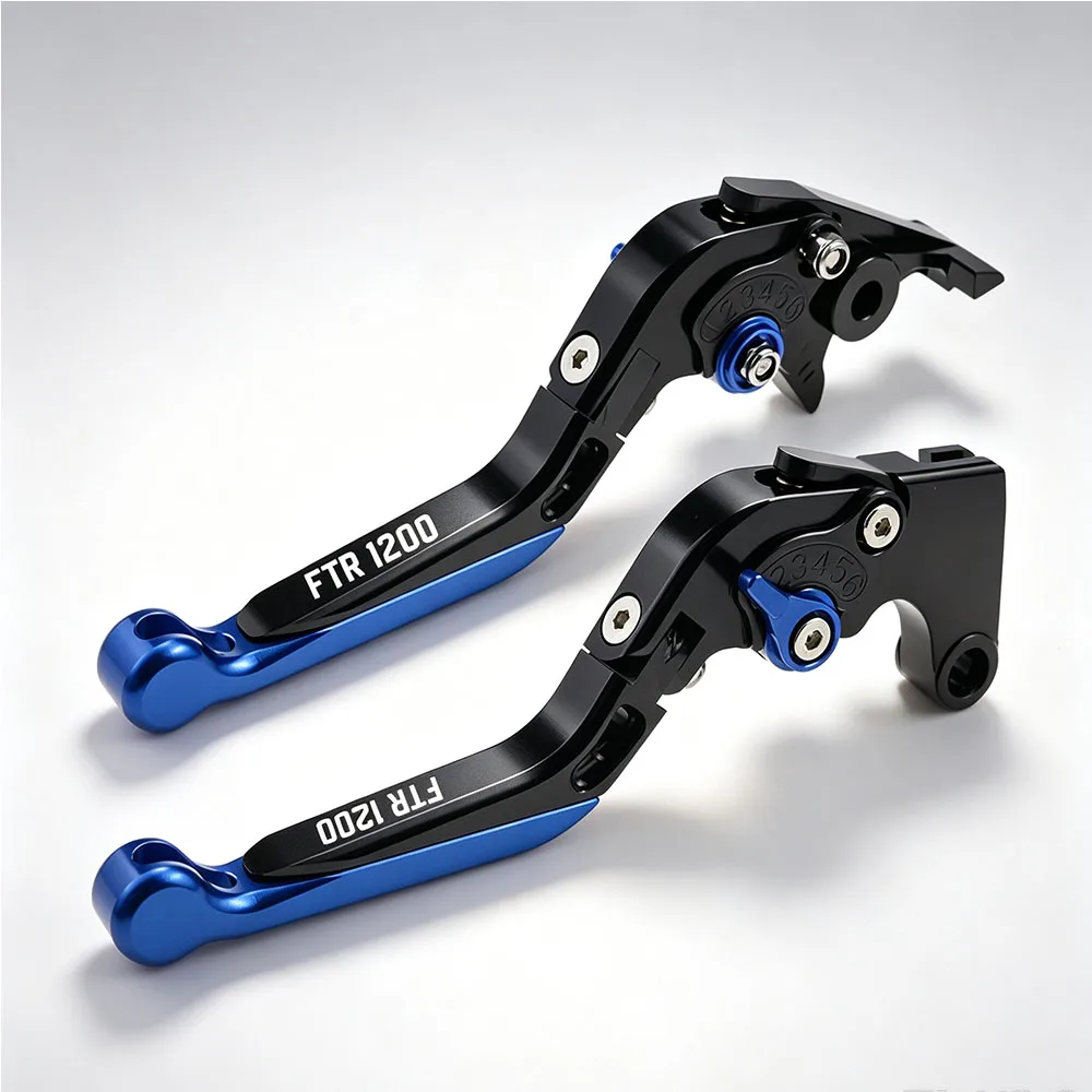 For Indian FTR1200 FTR 1200 S Carbon 2019-2023 Motorcycle Folding Extendable Brake Clutch Levers CNC Aluminum Multi Kit Set