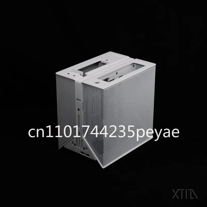 [XPROTO-Mini] XTIA ITX open 1U core display all-aluminum vertical portable handle case