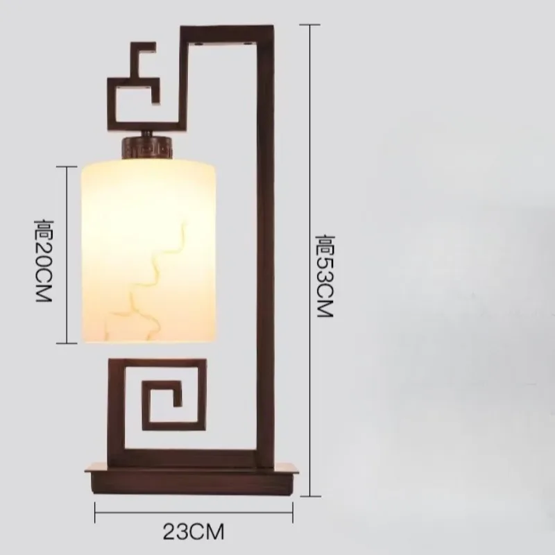 Lampe de chevet de chambre à coucher, lampe de table, moderne, chinois, Vermont, rétro, étude, salon, gradation, lumière décorative, nouveau