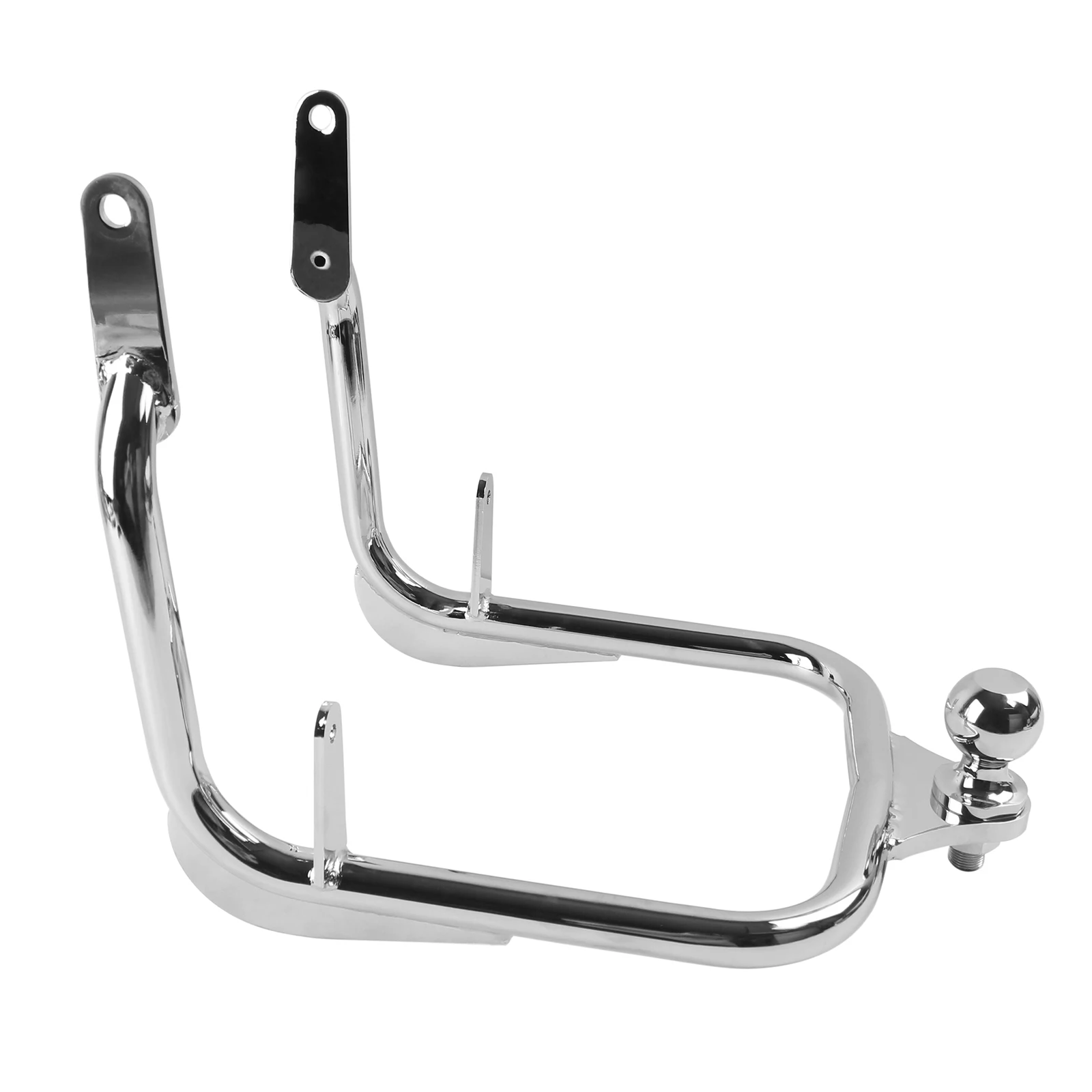 وصلة مقطورة من الكروم للدراجة النارية مناسبة لدراجة Harley Touring Electra Road King Street Glide Road Glide 2009-2023 #6