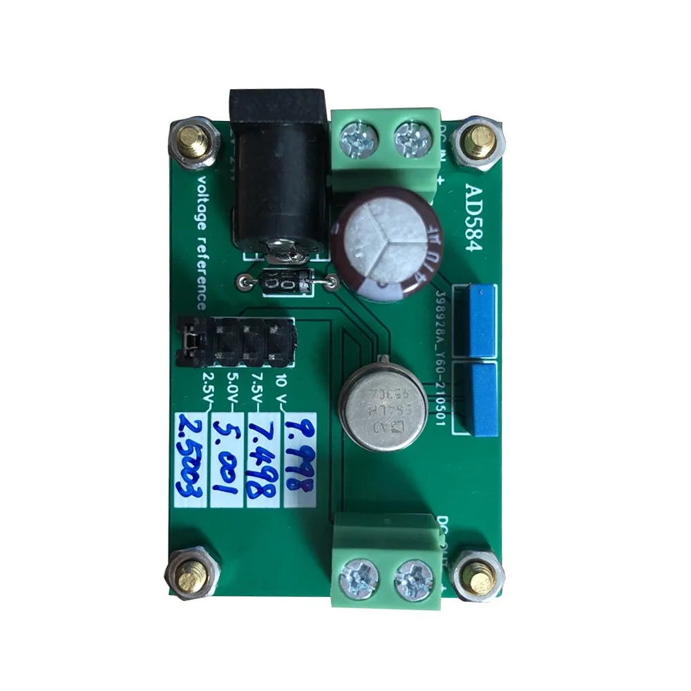 AD584 Voltage Reference Board Precision Calibration 4 Channel DAC ADC Replace Work on 2.5V/7.5V/5V/10V for Multimeter Voltage