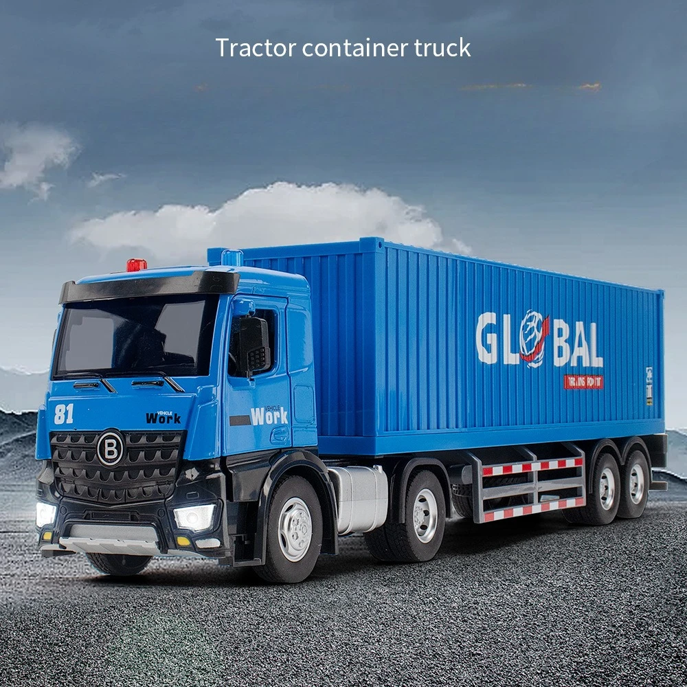 

1:24 инженерный автомобиль, литая под давлением модель игрушечного автомобиля из сплава, звуковой свет, съемный корпус, игрушка для детей, подарок на день рождения, коллекция украшений