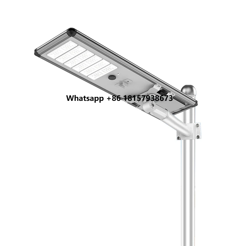 

Commercial Outdoor Ip65 Waterproof Solar Streetlight Integrated All in One Induction Led Solar Street Light Aluminum
