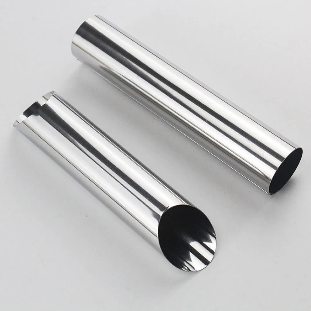 

12Pcs Corrosion Resistant Stainless Steel Croissants Baking Molds Conical Roll Tubes for Pastry Dough Cream Filling Horn Shaped