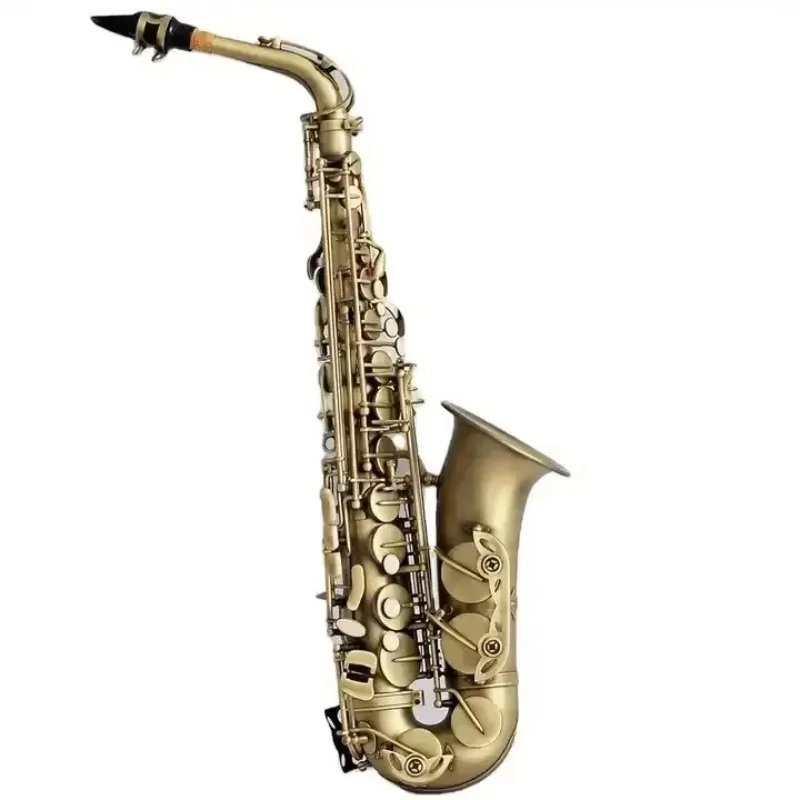 Eb‑Tone Alto Saxophone Retro Appearance Brass Woodwind Musical Instrument