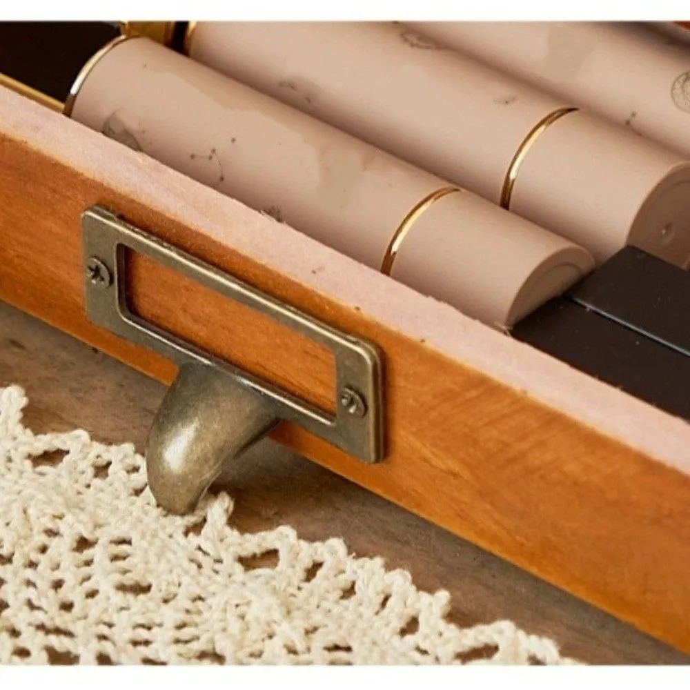 منظم البريد الخشب سطح المكتب درج صندوق تخزين خمر متعددة الوظائف صندوق فرز الملفات منظم البقالة منظمة المنزل