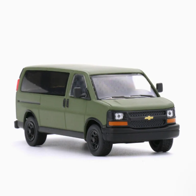 596 Diecast Maßstab 1:64 Express Van Legierung Simulation Auto Modell Statische Sammlung Dekoriert Urlaub Geschenke Spielzeug Souvenir Geschenk