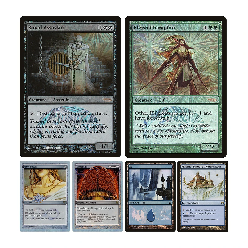 

Magical Proxy Cards for Home Play Diy Seething Song Royal Assassin Elvish Champion Collection Card Toys Gift