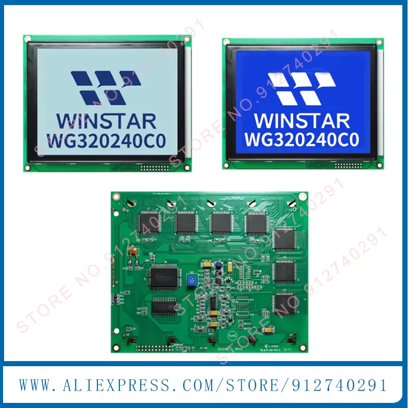 Compatible New LCD Display Screen Panel WG320240C0WG320240C0-FFK WG320240C0 TFKTZ TMIVZ LCD Repalcement