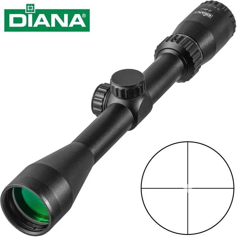 

DIANA 3-9X40 Hunting Riflescope Duplex Reticle Tactical Cross Rifle Scope Sight for Hunting