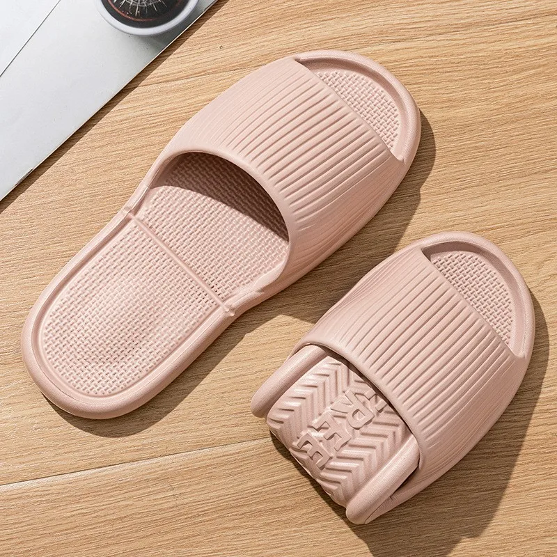 Foldable Travel Slippers Portable Travel Anti Slip Trip Hotel Shower Slippers Women's Business Trip Hotel Bathing Slippers