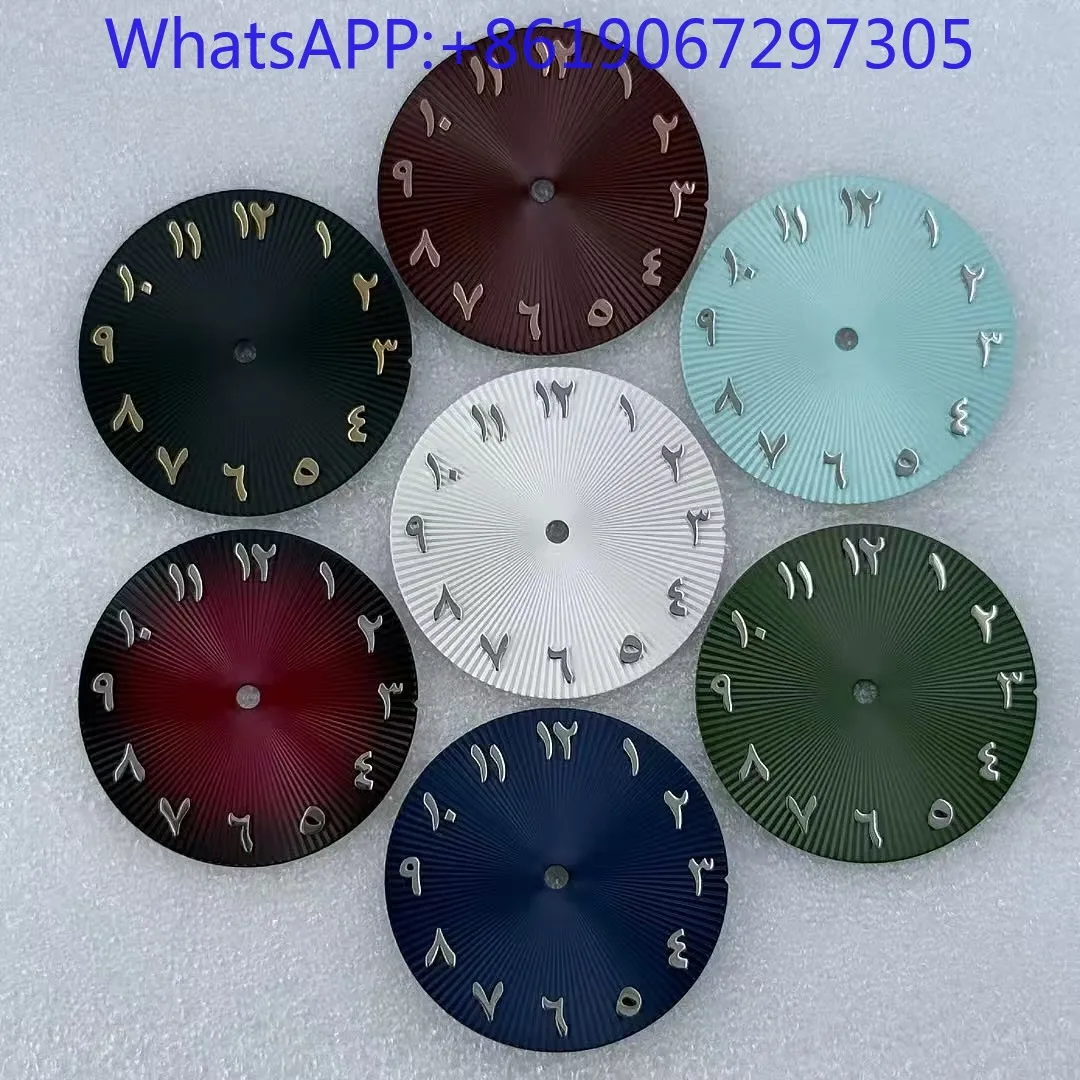 

NH35 Arabic digital radiographic dial watch accessories, diameter: 28.5mm