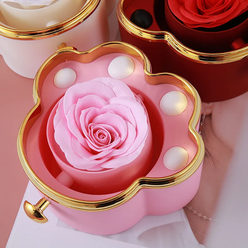 

Plastic Paper Display Box Exquisite Jewelry Packaging Box Valentine'S Day Gift Box Beautiful Necklace Pendant Organizer