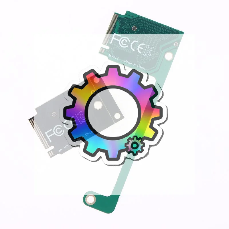 

M.2 PCIE 4.0 NVME M-Key Adapter Set, 2230 to 2280 SSD Hard Drive Expansion for Rog Ally Handheld