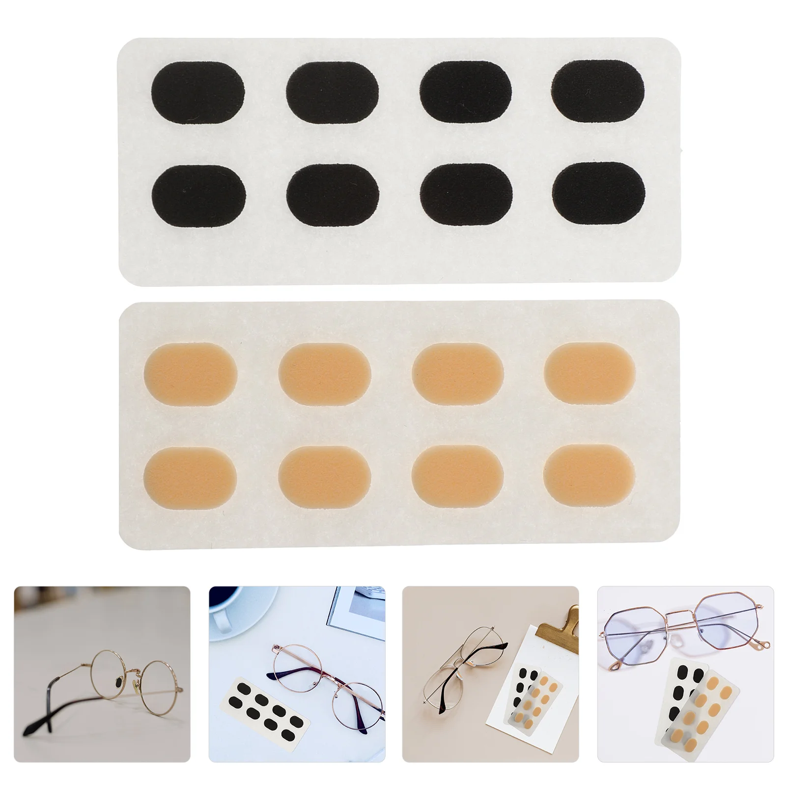 

Nose Pads Eyeglasses Anti Skid Lightweight Glasses Frame Cushion Suitable All Frames Premium Material Comfortable