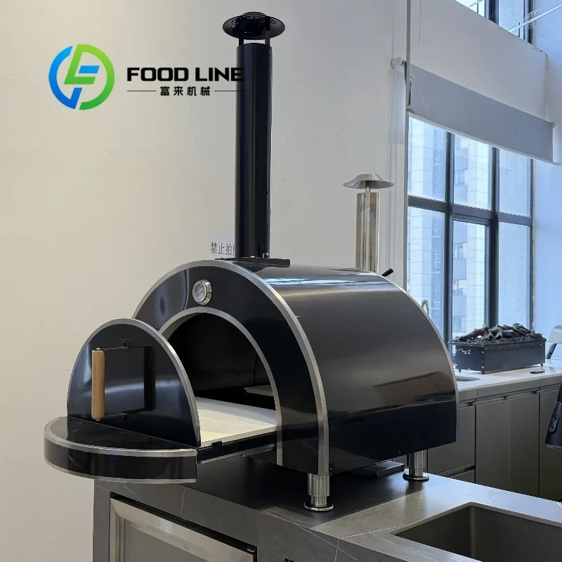 Modern Premium Outdoor Camping Table Top Gas-Powered Stainless Steel Baking Oven Ceramic Pizza Stone High Heat 9.3KW for Pizza