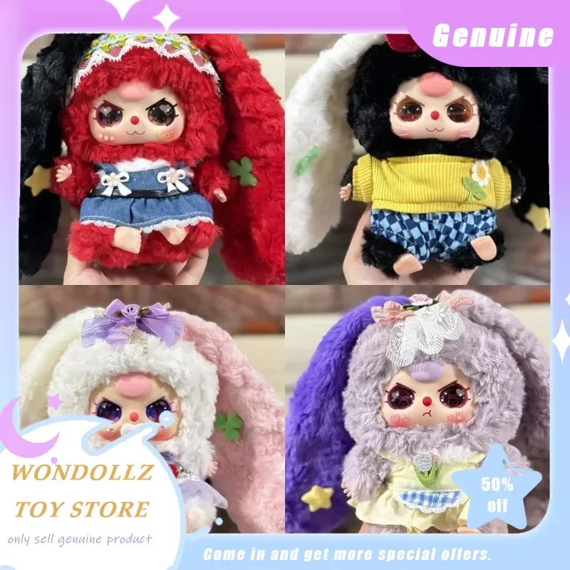 

Новая оригинальная детская три слепых коробки, лилия, кролик, город, серия V4, кавайная плюшевая кукла, декор для комнаты, украшение, модная игрушка-сюрприз, подарок для девочек