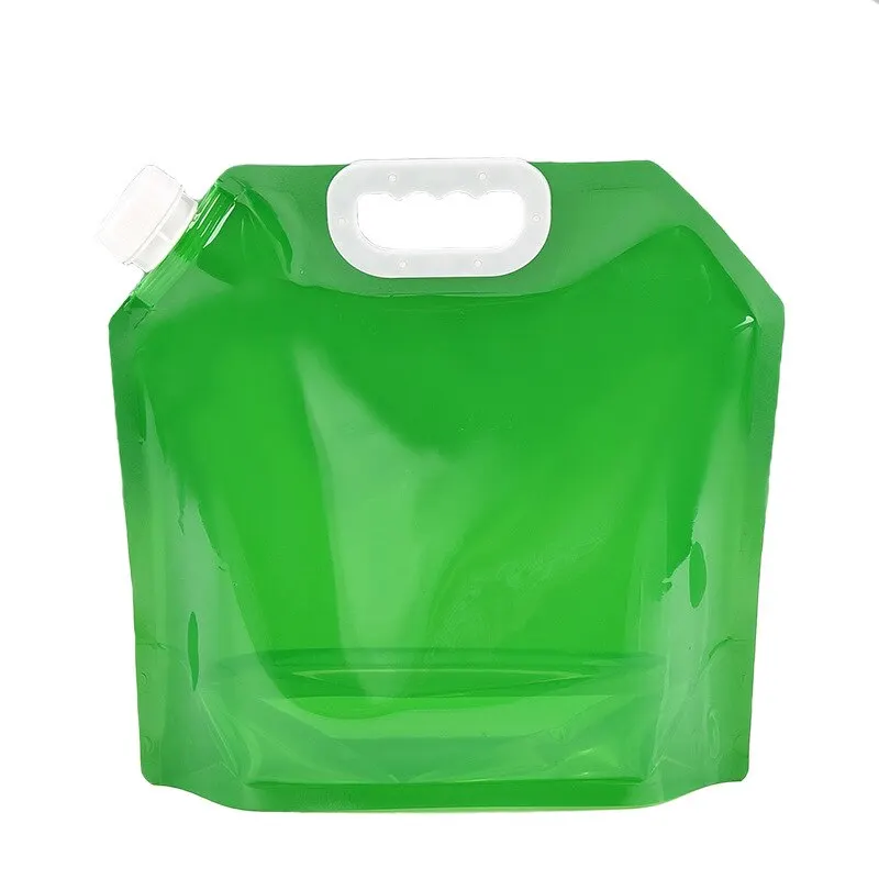 5L Outdoor Sports Kettle Foldable Outdoor Camping Kettle Thickened Anti Scratch Convenient Water Bag