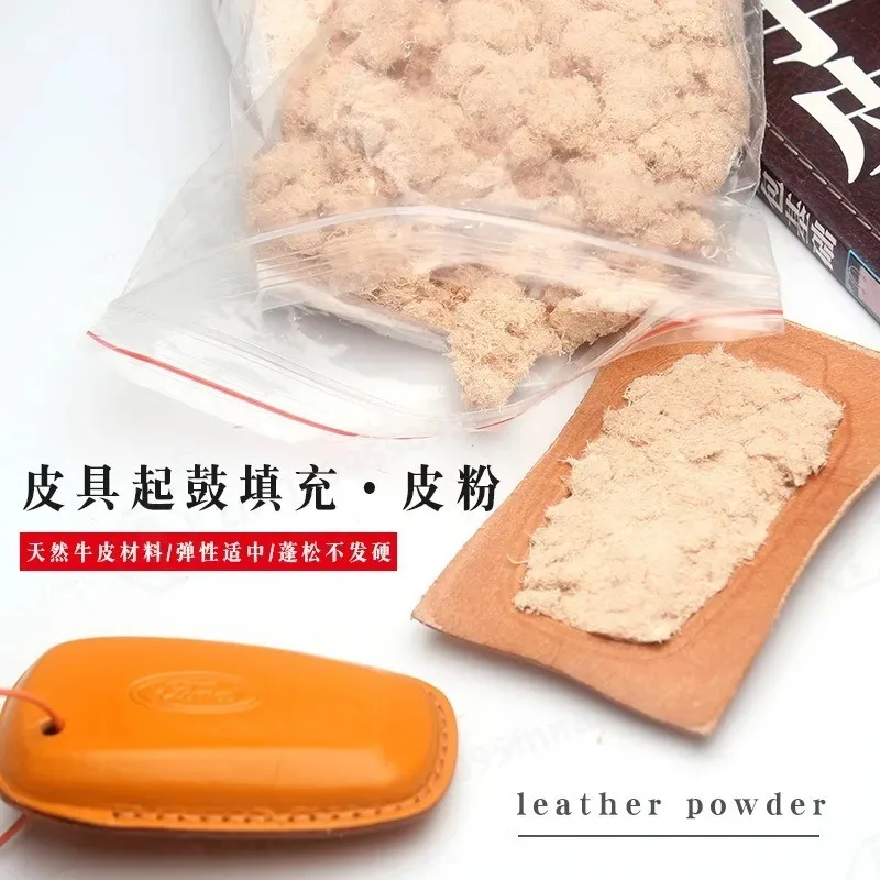

Leather Craft Tools DIY Cowhide Carving Vegetable Tanned Leather Powder Split Leather Raising Multifunctional Shaping Supply