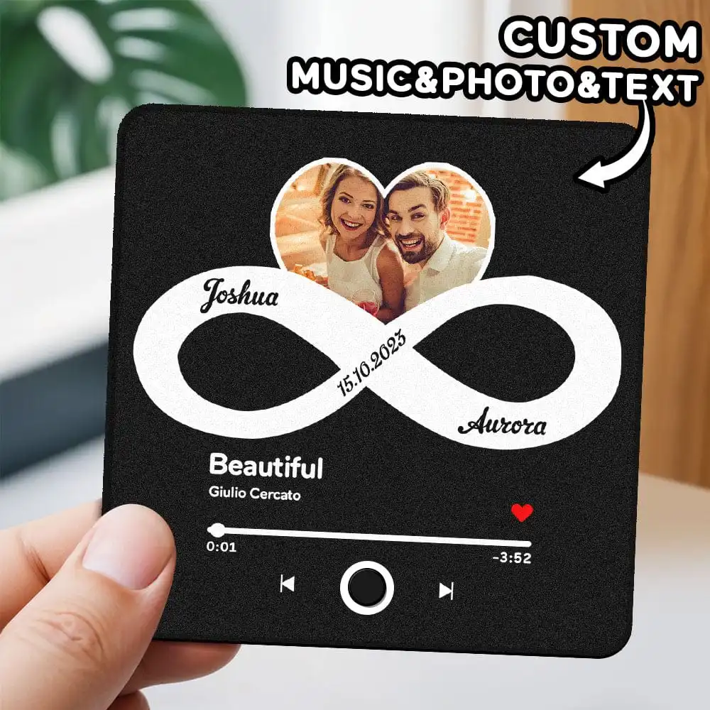 

Customized Spotify Album Fridge Magnet Room Decorating Items, Personalized Fridge Magnet Can Play Songs