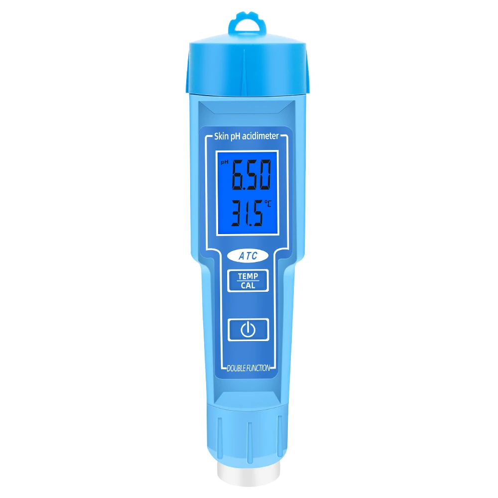 PH-6118 Độ Ph Da Acdimeter 2 Trong 1 Nhiệt Độ PH Bút Thử Tự Động Hiệu Chỉnh Máy Đo Độ PH Có Đèn Nền Cho Thịt Sữa Hoa Quả phòng