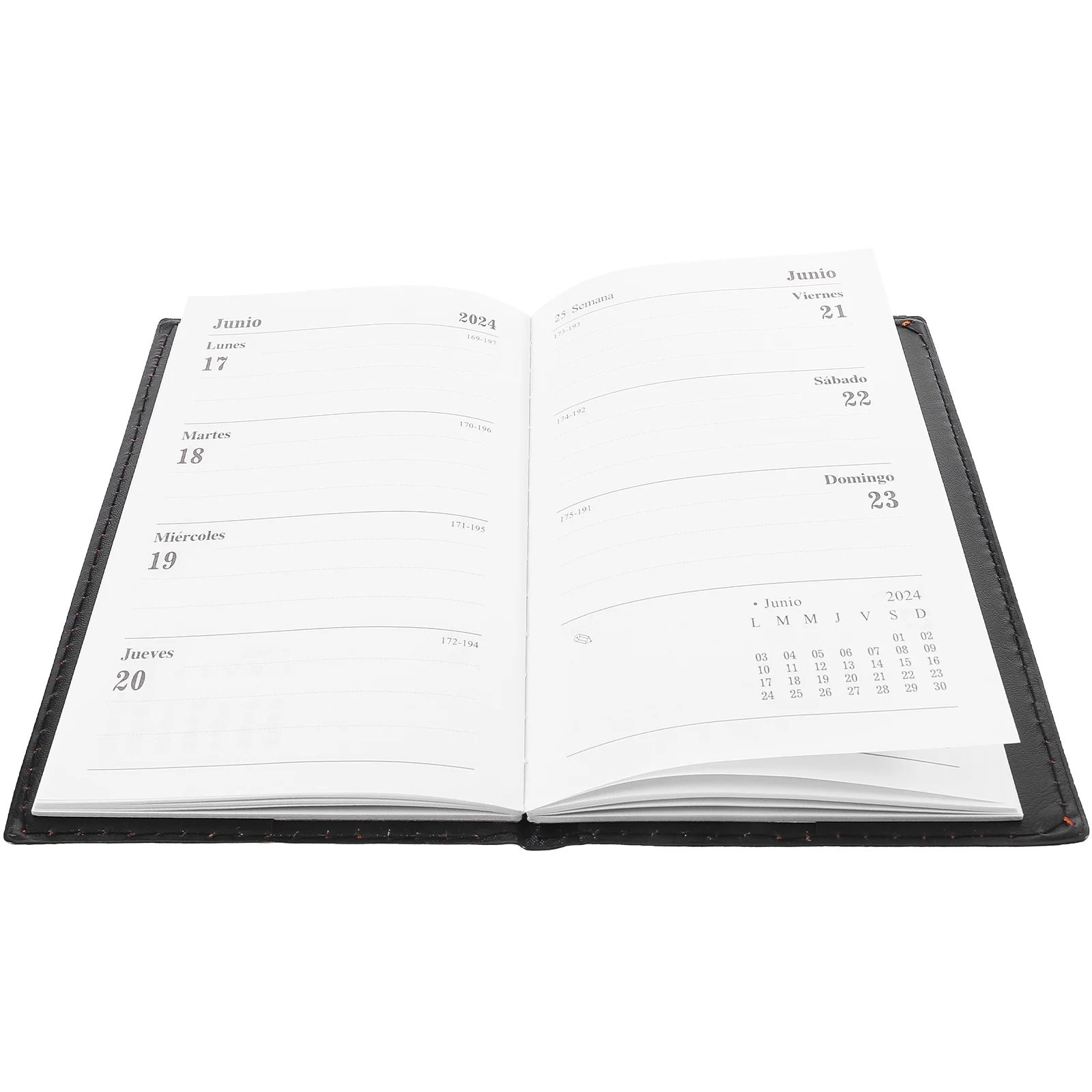 Efficient Planner Date Planner Notepad Schedule Plan 2024
