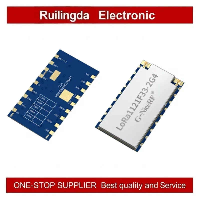 G-NiceRF | LoRa1121F33-2G4 High-Power 2W Wireless Communication Module LR1121 Chip