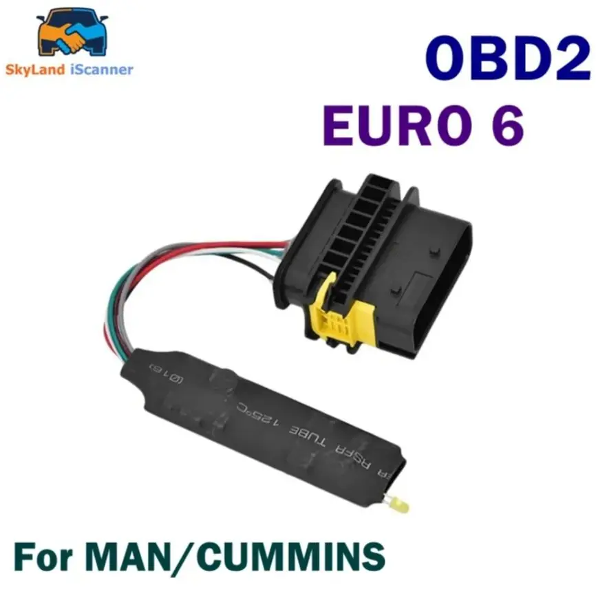 New Truck Emulator OBD2 Emulator EURO 6 For CUMMINS/MAN Support OBD2 Truck Emulator truck diagnostic tool for Euro 6 Fast Shippi