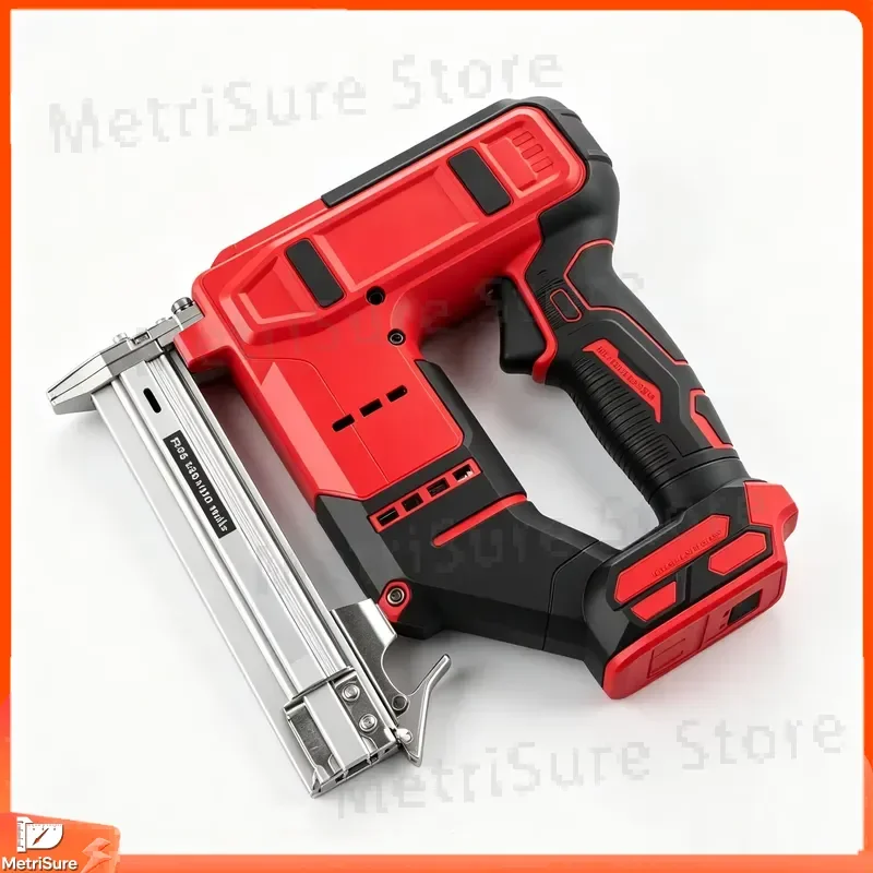 Professional 21V Cordless Frame Nail Gun with Brushless Motor Lithium Ion Battery Straight Nail Gun for Woodworking Carpentry