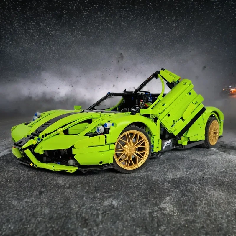 

2756PCS MOC Speed ​​racing Champion DIY Educational Building Blocks Gift for Kids Birthday Christmas