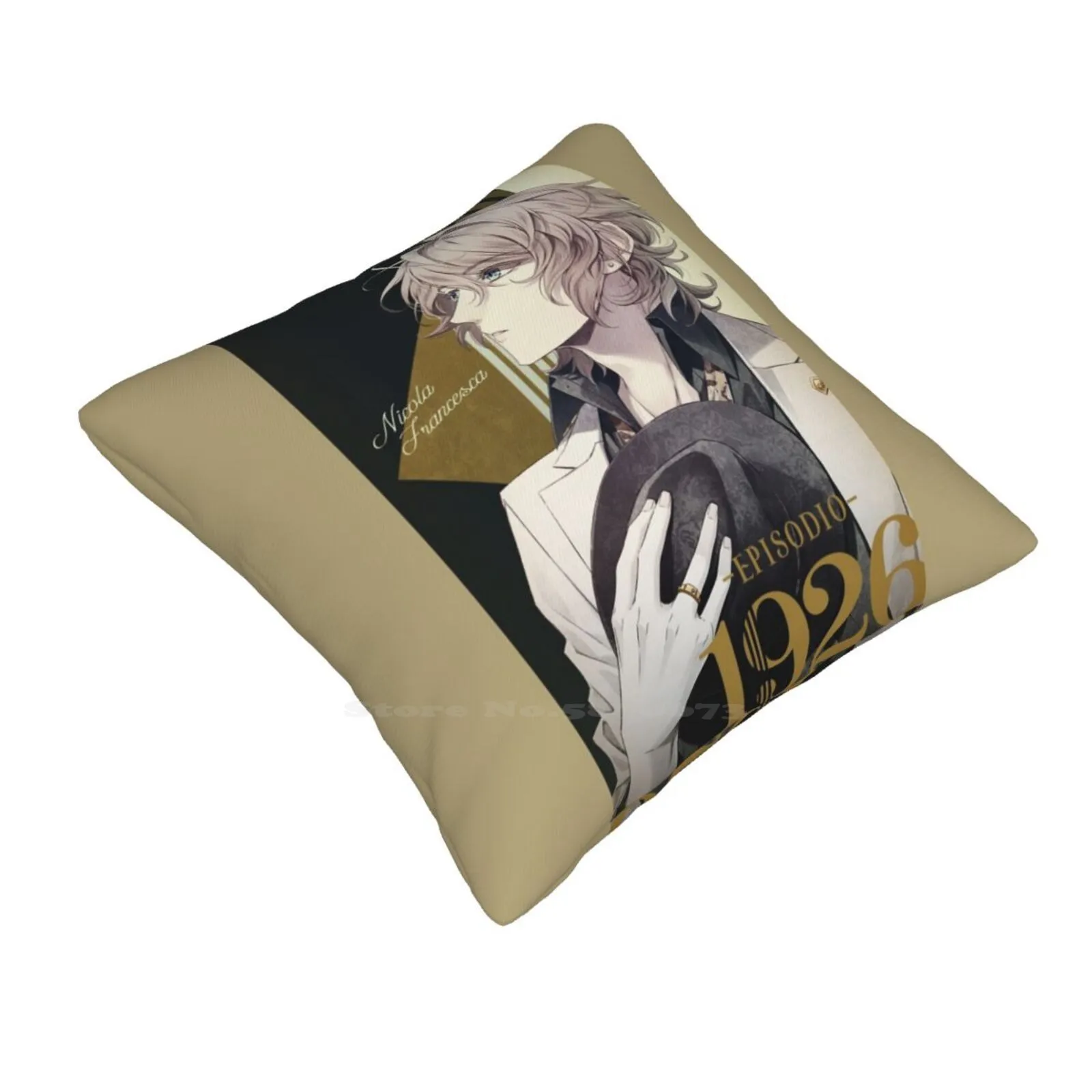 Piofiore No Bansho-Piofiore Fated Memories Home Sofa Car Cushion Cover Pillowcase Piofiore Fated Memories Otome Dante Gilbert