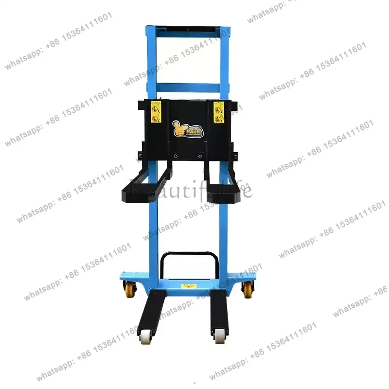 FG   Portable on-board hydraulic electric forklift Automatic loading and unloading truck Fully automatic one-ton truck