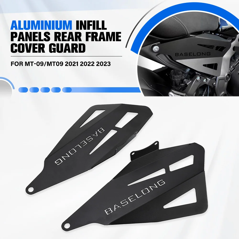 

For Yamaha MT-09/MT09 MT 09 2021 2022 2023 Motorcycle Aluminium Infill Panels Rear Frame Guard Decorative Cover Accessories