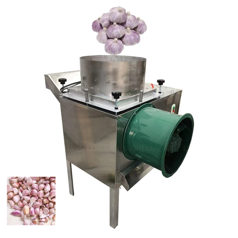 

Industrial Horizontal Garlic Shunt Garlic Clove Separator Breaking Garlic Machine
