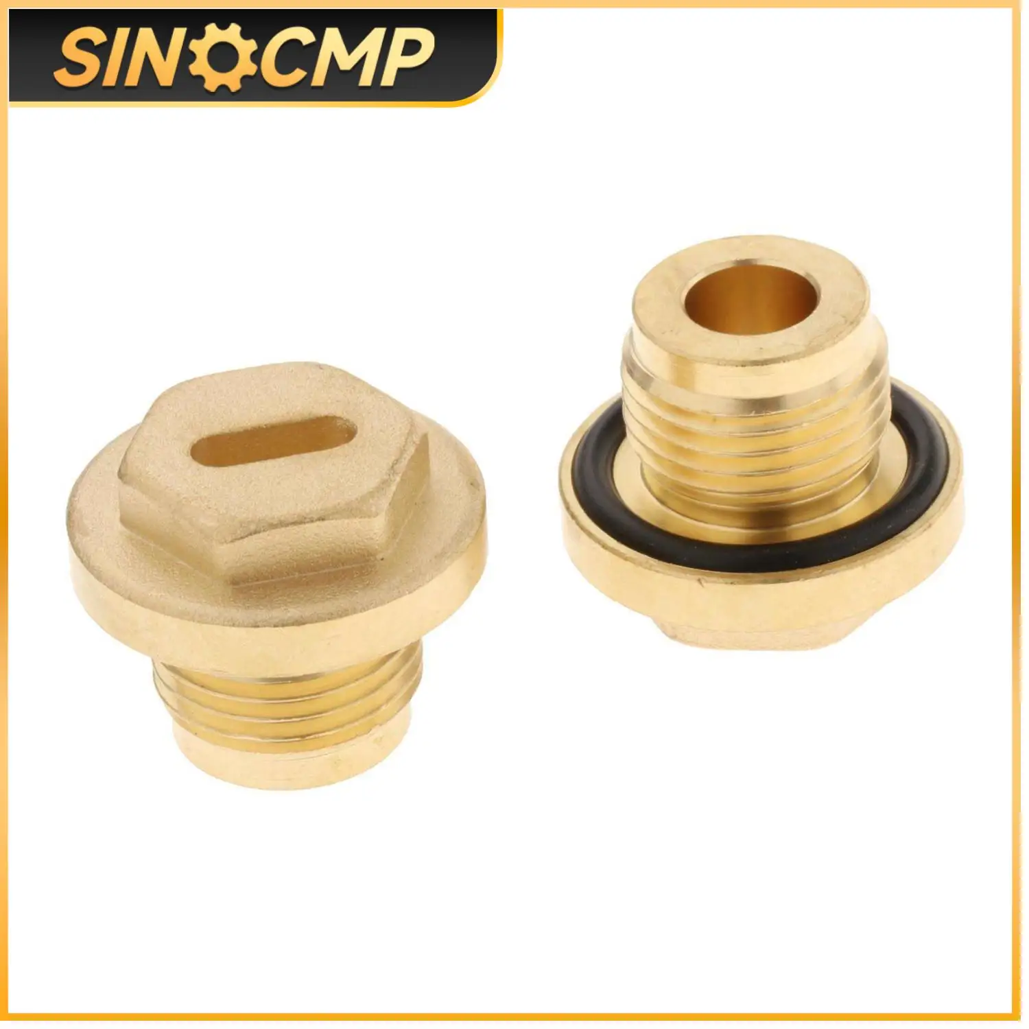 

2Pcs Diff Filler Plug Kit Fk0102 Drain Plugs Fit for Discovery 2 TD5 & V8 Models Auto Parts Car Accessories Assembly