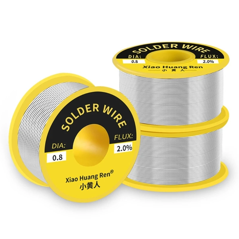 0.5/0.6/0.8/1.0/1.2mm Rosin Core Tin Solder Wire 60/40 Solder Wire Diamater Soldering Welding Flux 2.0% Iron Wire Reel