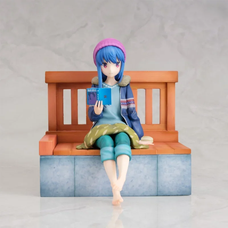 AmiAmi Original LAID-BACK CAMP Rin Shima Anime Action Figure Toys For Boys Girls Kids Children Birthday Gifts Collectible Model