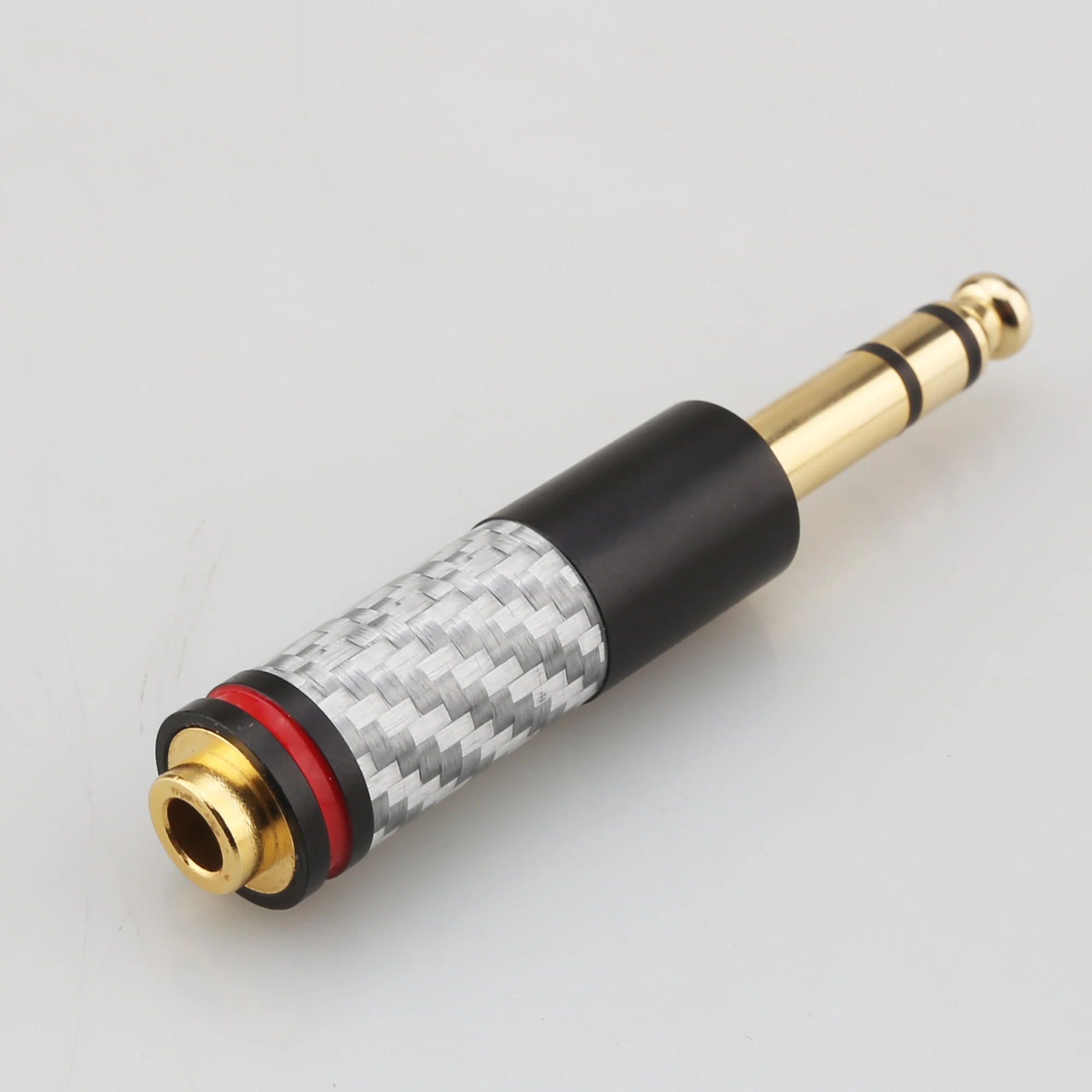 Audiocrast Gold Plated 6.35mm 1/4 TRS to 4.4mm Balanced Female Adapter Jack Converter for Headphone Audio Jack view 4