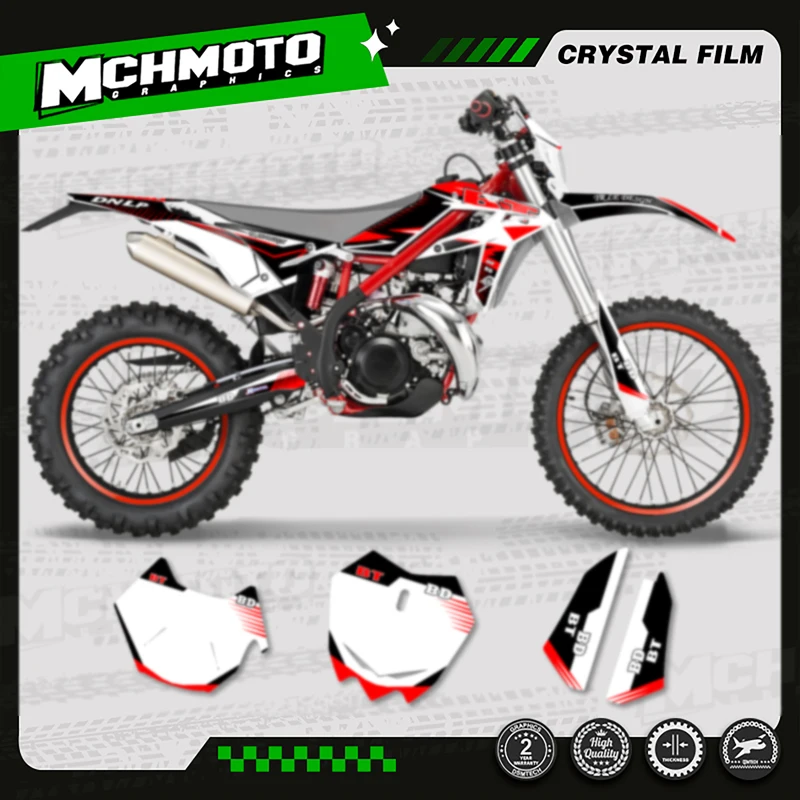 

MCHMFG Motorcycle Team Motorcycle Decal Stickers For Beta Xtrainer 2020-2022 2020 2021 2022 250 300 350 -009