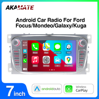 7inch Car Radio for Ford Focus II/S-Max/Mondeo 9/Galaxy Il/C-Max/Kuga Multimedia Video Player GPS Navigation Bluetooth USB WiFi