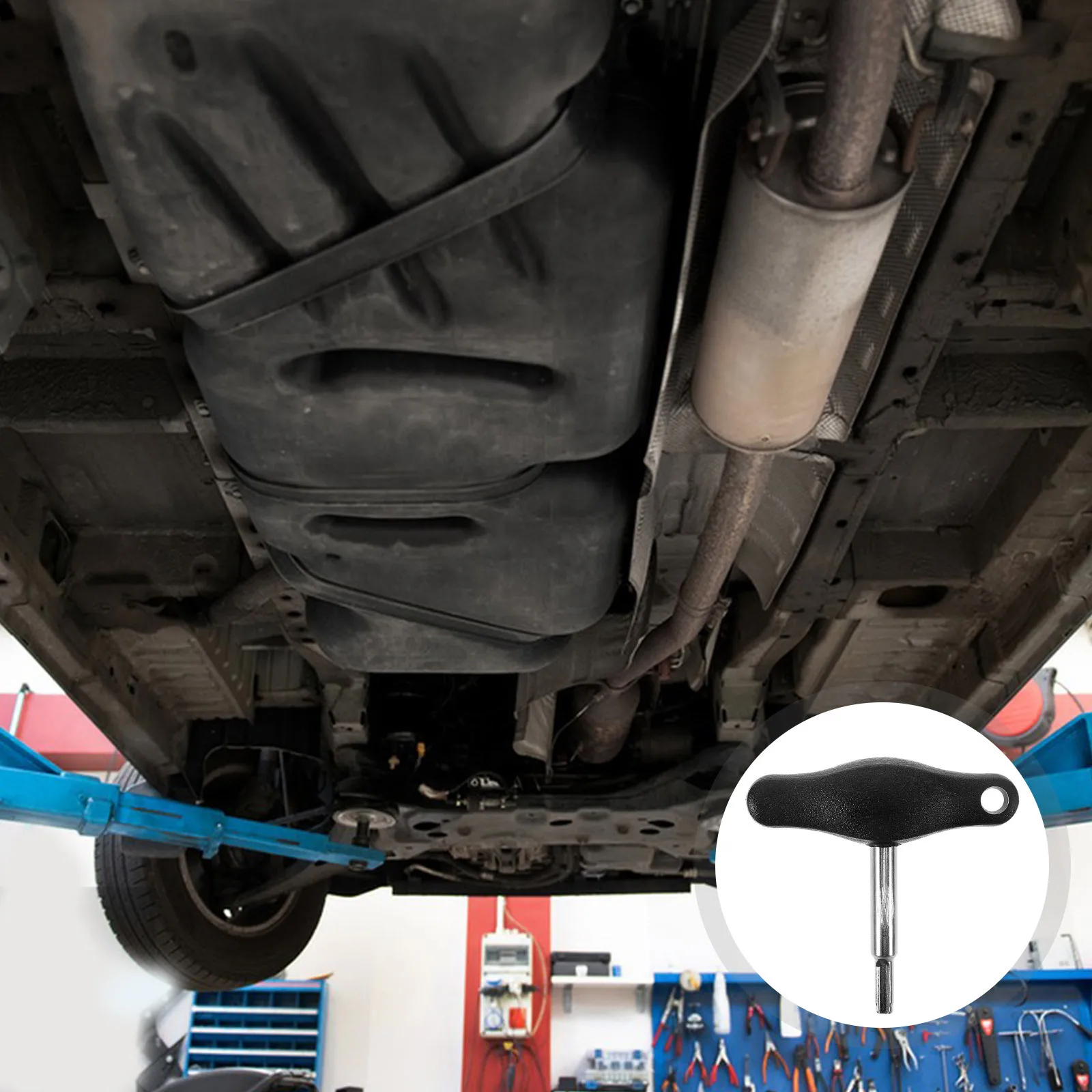 

Bottom Screw For Drain Plug Removal Tool Oil Bottom Screw Removal Wrench Oil Pan Wrench Connector Filter Change Tool