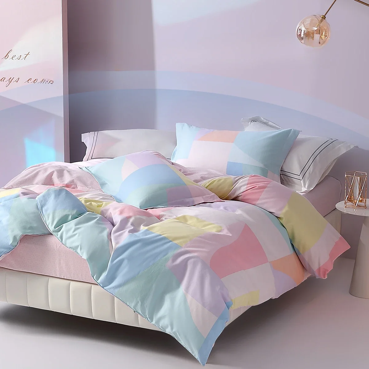 Cotton antibacterial printing single quilt cover household single double pure cotton spring and autumn