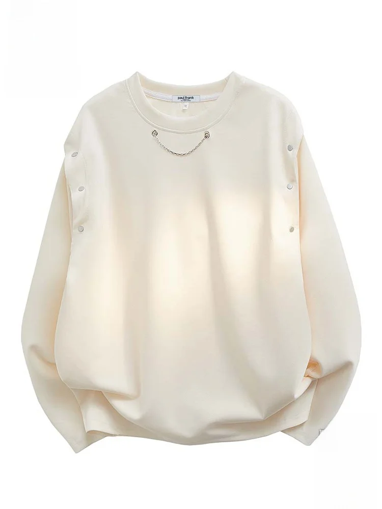 

PaulFrank Monkey round Ne Sweatirt Men Casual Sle Cool Trendy Autumn Outerwear Comfortable Cotton Blend Long Sve