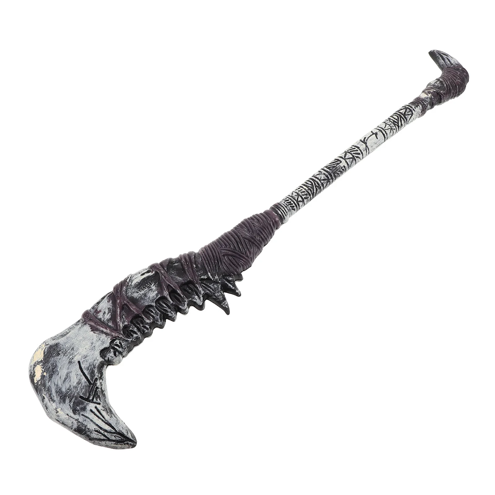 خشنة المنجل خفيفة الوزن للهالوين للأطفال البالغين غريم ريبر زي أطفال غريم ريبر ملحق لعب الأدوار البني #4